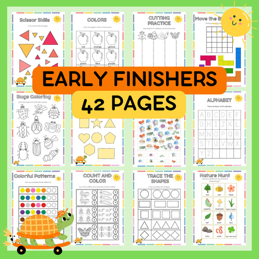 Early Finishers Activities