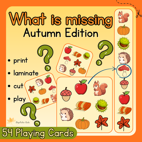 What is missing? - Autumn Edition