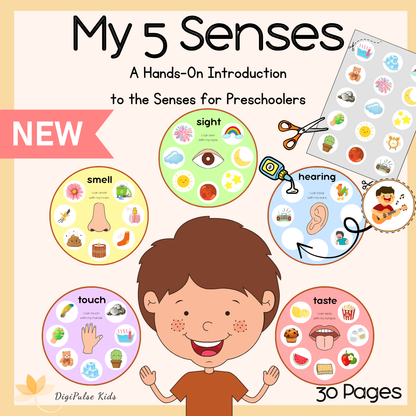 My 5 Senses (30 pages)