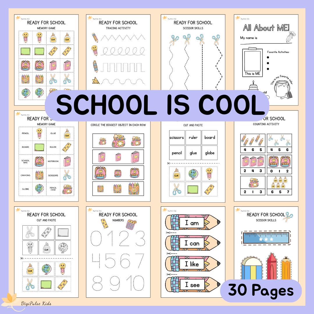 Ready for School (30 pages)