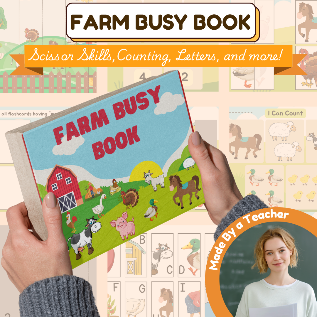 Farm Busy Book
