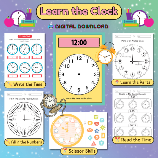 Learn the Clock (333 pages)