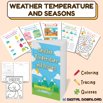 Weather, Temperature and Seasons (52 pages)